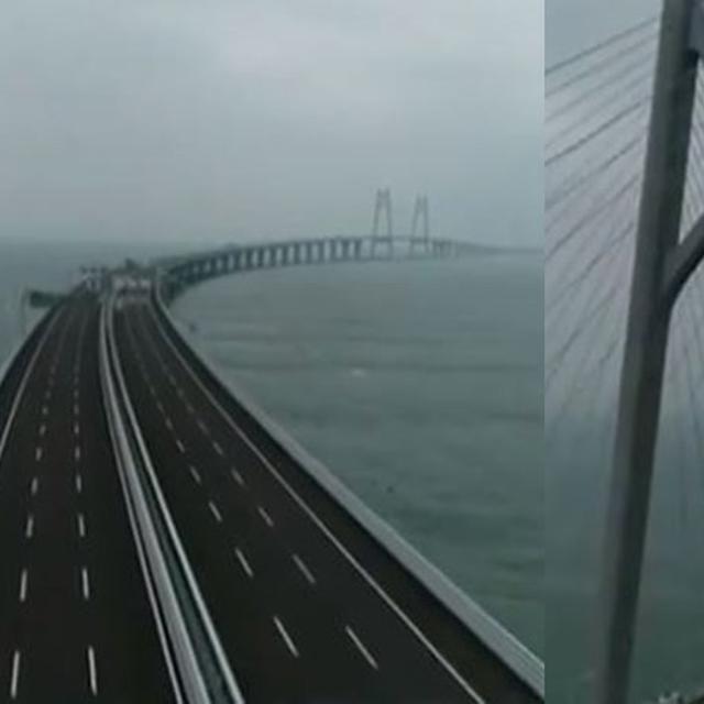 Terpanjang Di Dunia Tiongkok Resmi Miliki Jembatan Laut Sepanjang