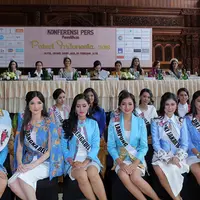 Preskon Puteri Indonesia 2018 (Deki Prayoga/bintang.com)