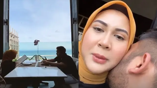 6 Potret Honeymoon Kesha Ratuliu dan Adhi Permana di Bali, Romantis
