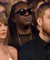 Mantan kekasih Taylor Swift, Calvin Harris turut serta meramaikan perang antara pelantun lagu 'Blank Space' dengan Kim Kardashian dan Kanye West. (AFP/Bintang.com)