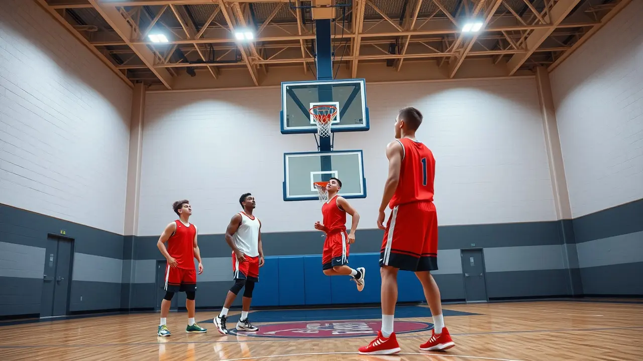 tinggi ring basket adalah