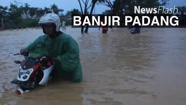 Hujan ekstrem sejak pukul 16.00 hingga 23.30 WIB pada Kamis 16 Juni kemarin, menyebabkan banjir di Kota Padang dan Kabupaten Padang Pariaman, Sumatera Barat. 