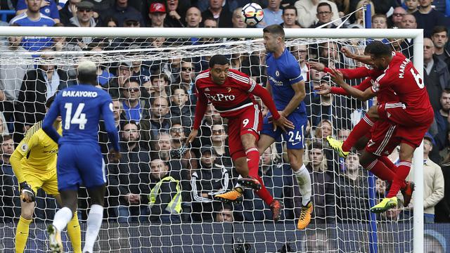 FOTO: Michy Batshuayi Gemilang, Chelsea Bungkam Watford