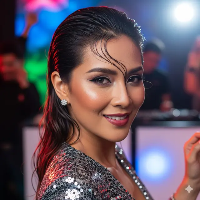 Model Rambut Pesta Wanita (Foto: Gemini AI)