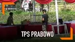 Calon Presiden Prabowo Subianto akan memberikan hak suaranya di TPS 41, desa Bojong Koneng, Bogor, Jawa Barat. Ia direncanakan menyoblos pada pukul 08.00 WIB.