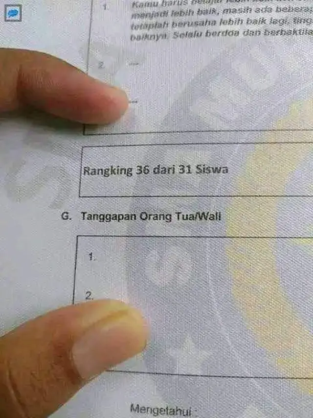 6 Potret Isi Rapot Anak Sekolah Zaman Sekarang Ini Bikin Tepuk Jidat