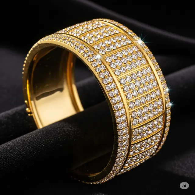Gelang Emas 15 Gram Tren 2025 Gaya Glamor Ala Selebriti