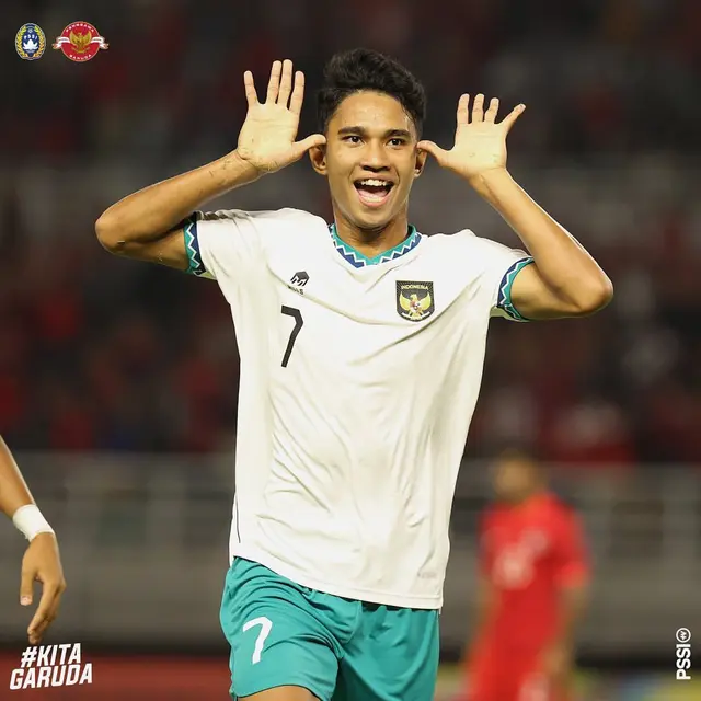 Marselino Ferdinan - Timnas Indonesia - kualifikasi Piala Asia U-20 2023