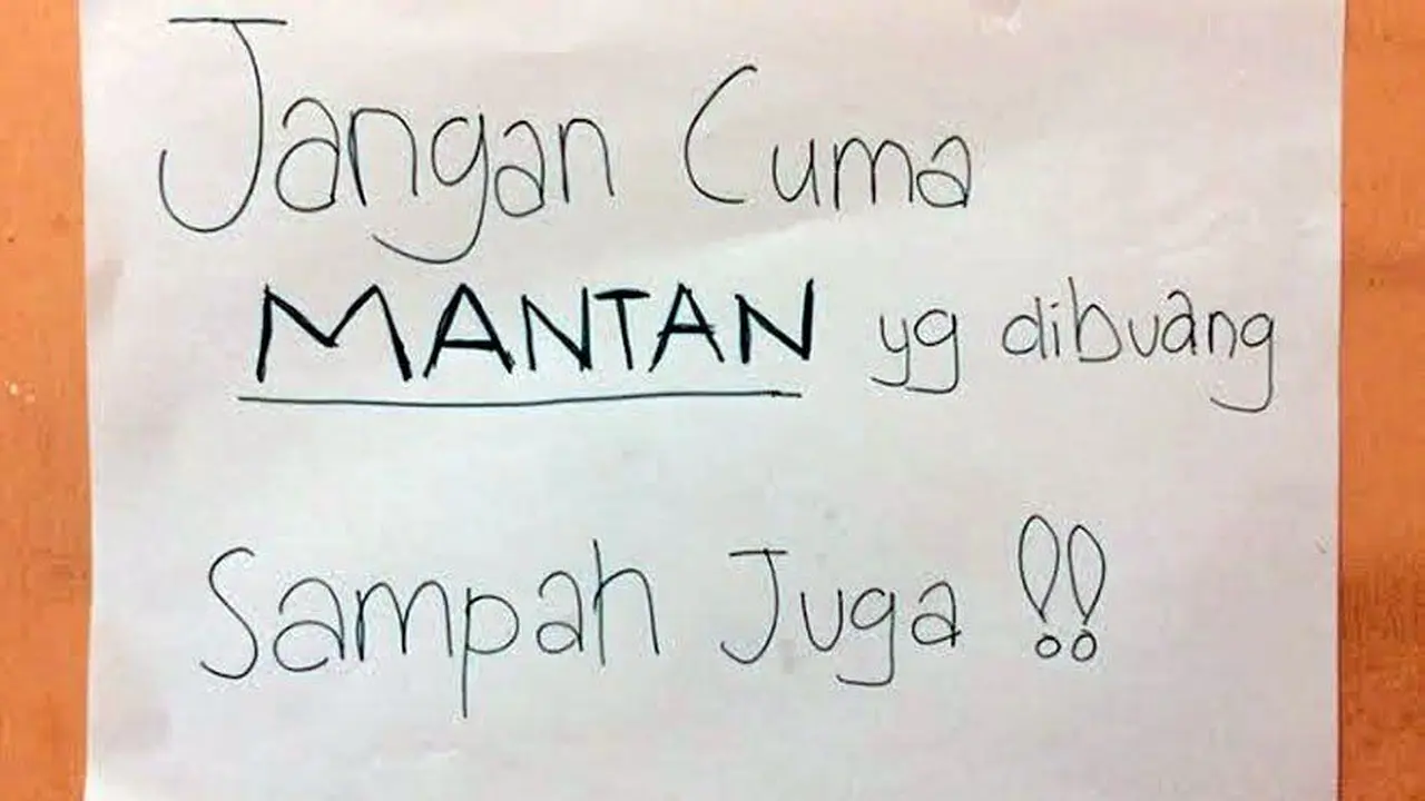 7 Tulisan Peringatan Kocak Untuk Penghuni Kos ini Bikin Ngakak