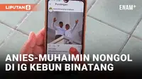 Loh? Akun Instagram Kebun Binatang Surabaya Posting Foto Anies-Cak Imin