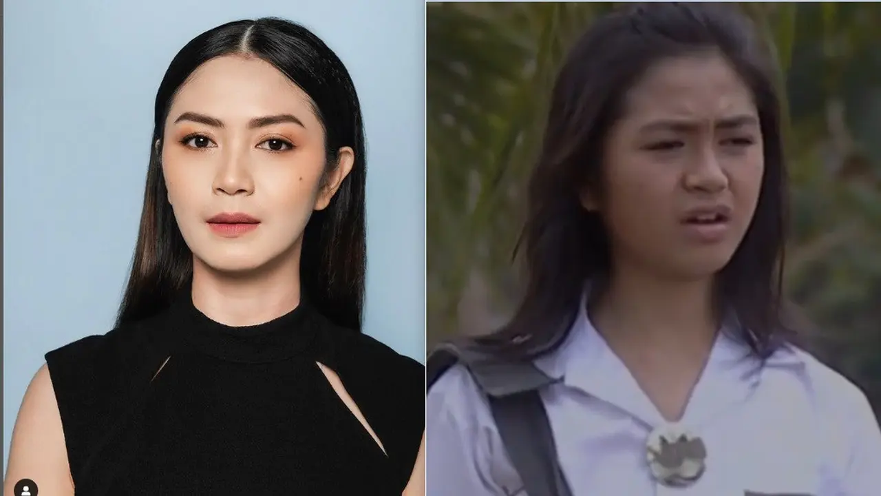 Tyara Renata dulu aktif sebagai pemain sinetron era 2000-an (Foto: Instagram/@tyararenata/YouTube: Full Drama Indonesia)