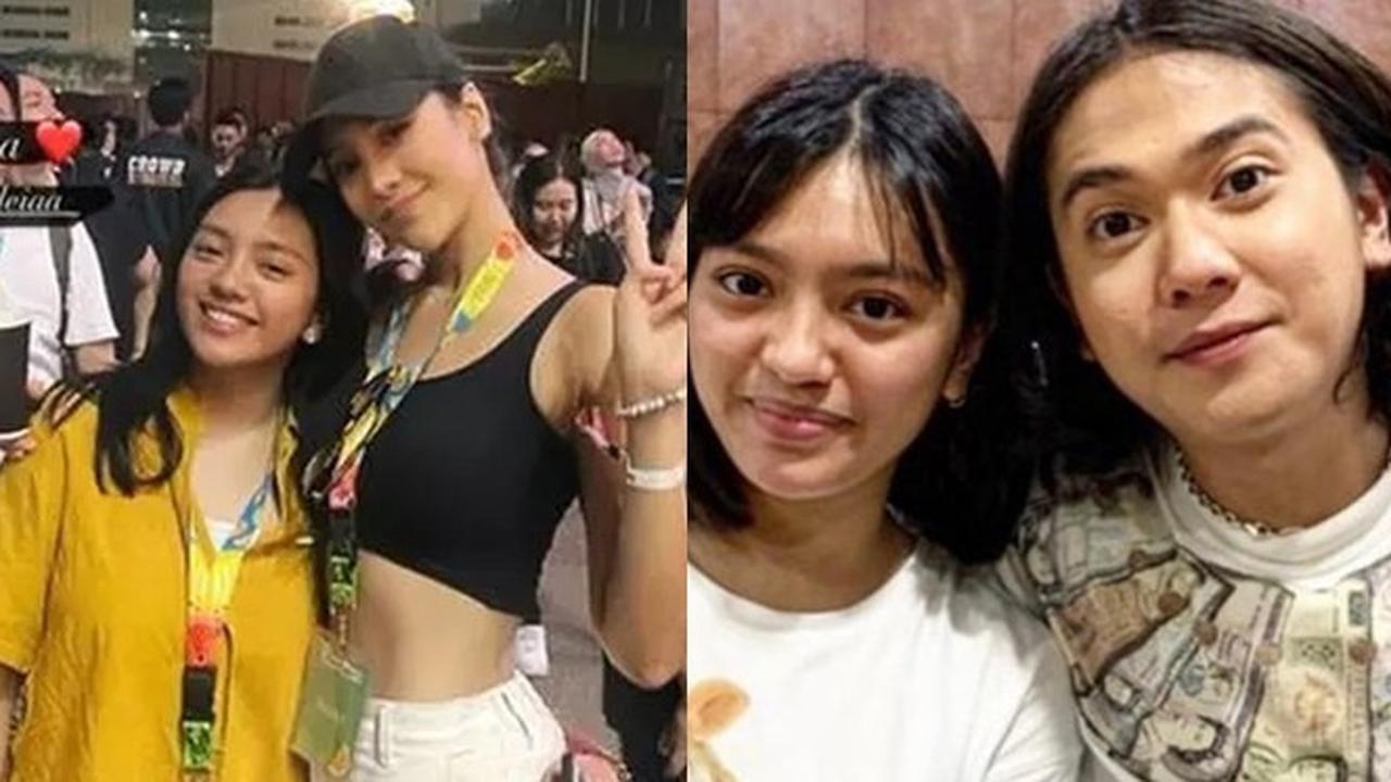 6 Potret Alleia Bareng Rekan Artis Ariel Noah, Mulai Masuk Circle Selebritas