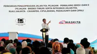 Presiden Jokowi Resmikan Ruas Tol Pejagan–Pemalang. (Foto: Setkab.go.id)