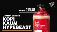 Kopinyaflux menawarkan kopi dengan topping Oreo Supreme dengan harga jutaan rupiah (Dok.Instagram/@yohanesauriflux/https://www.instagram.com/p/CAXLe5dBKLE/Komarudin)