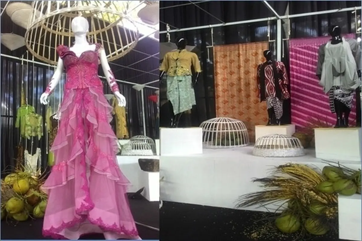 Ratusan Desain Kebaya Tampil di Art Installation, Banyuwangi
