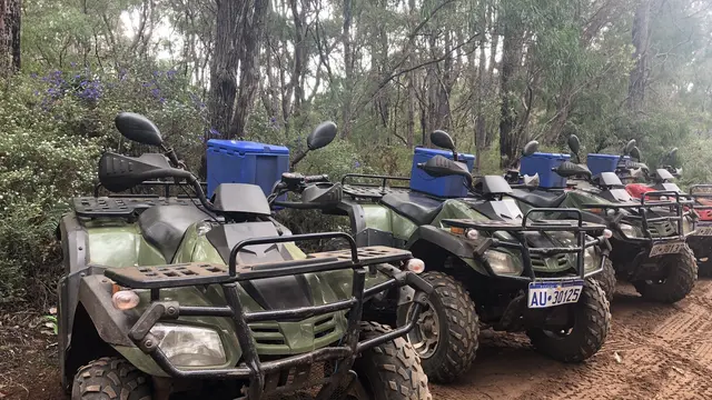 Electric quad bike di Hutan Boranup, Australia