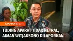 Aiman Witjaksono, juru bicara Tim Pemenangan Nasional, pasangan Ganjar Pranowo - Mahfud MD akan diperiksa Polda Metro Jaya terkait tudingannya terhadap aparat tidak netral pada Pemilu 2024.