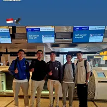 Jens Raven bersama empat pemain keturunan Indonesia. (Bola.com/Dok.Instagram Jens Raven).