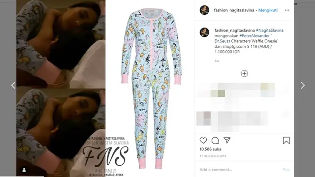 7 Perlengkapan Tidur Nagita Slavina, Harganya Bikin Netizen Minder