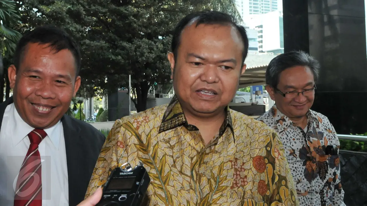 20151016-Patrice Rio Capella Jalani Pemeriksaan Perdana di KPK-Jakarta