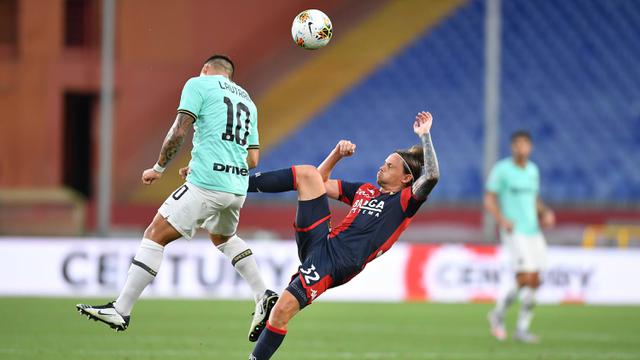 FOTO: Inter Milan Cukur Genoa 3-0