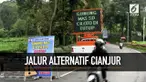 Kawasan Puncak Bogor kembali ditutup usai terjadinya longsor di perbatasan Kabupaten Cianjur dan Kabupaten Bogor.