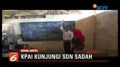 Komisioner KPAI pusat menyemangati para siswa yang sempat tertekan secara psikologis saat di undang ke pendopo Kabupaten Serang.