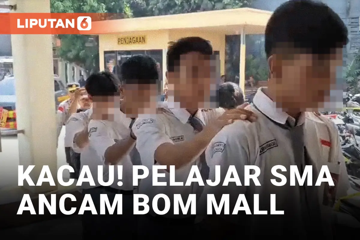 Duh! Sekelompok Pelajar SMA Ancam Bom Koja Trade Mall