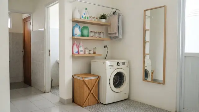 Laundry Room Model Sudut Multifungsi