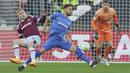 Pada leg kedua, The Hammers akan bertandang ke markas AZ Alkmaar di Stadion AFAS, 19 Mei 2023. (AP Photo/Kin Cheung)