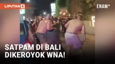 Warga Negara Asing Keroyok Satpam di Bali