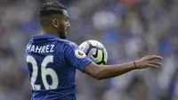 2. Riyad Mahrez (Leicester) - Aljazair. (AFP/Oli Scarff)