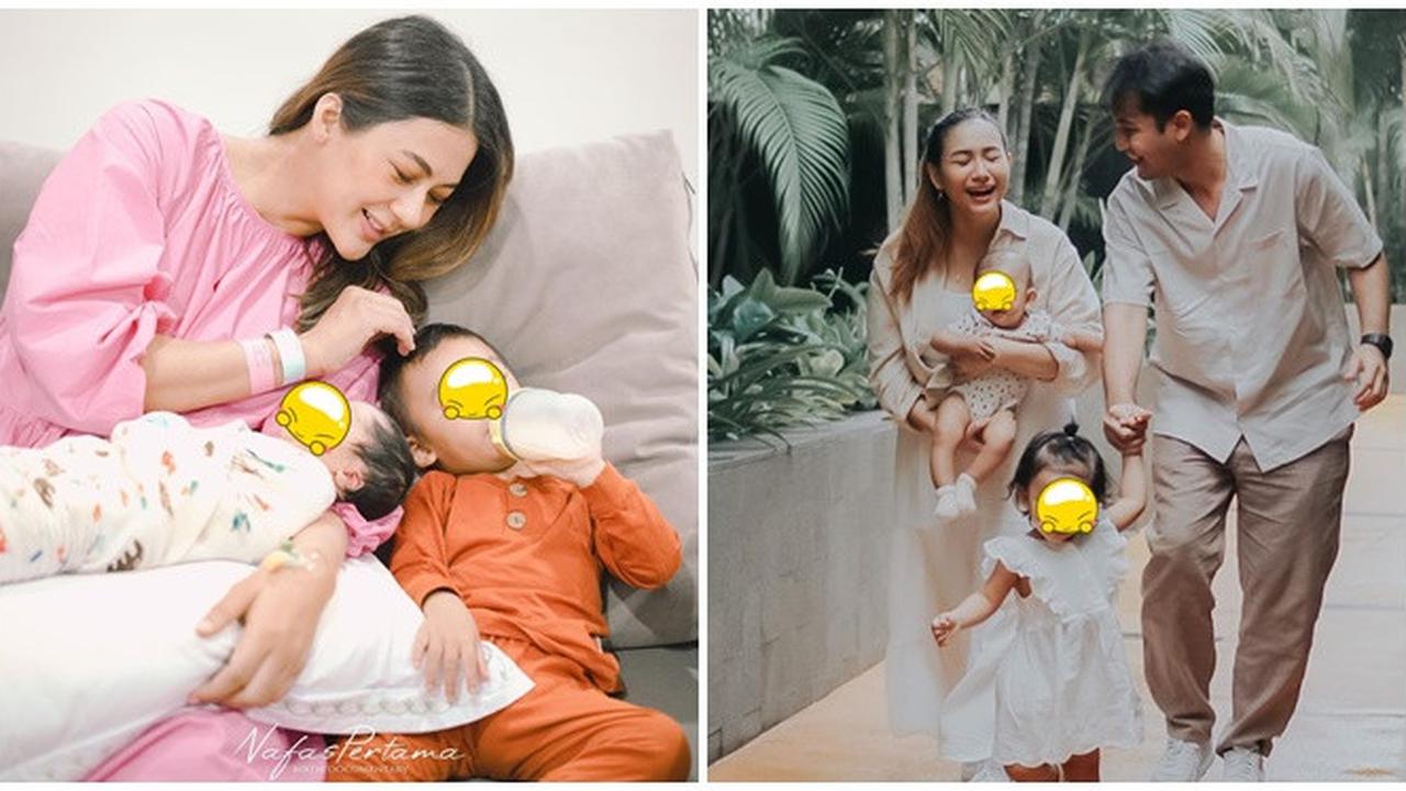 Jarak Lahir Buah Hati Berdekatan, Ini 6 Artis yang Cepat Hamil Anak Kedua