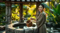 Arti Mimpi Menimba Air di Sumur, Simbol Keberkahan dan Introspeksi Diri