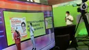 Founder Kahmipreneur Kamrussamad saat memberika paparan secara virtual pada acara penyerahan program beasiswa kepada 1000 anak pedagang kecil untuk kategori pelajar SMA dan SMP terdampak pandemi di Jakarta, (03/8/2021) (Liputan6.com/HO/Bon)
