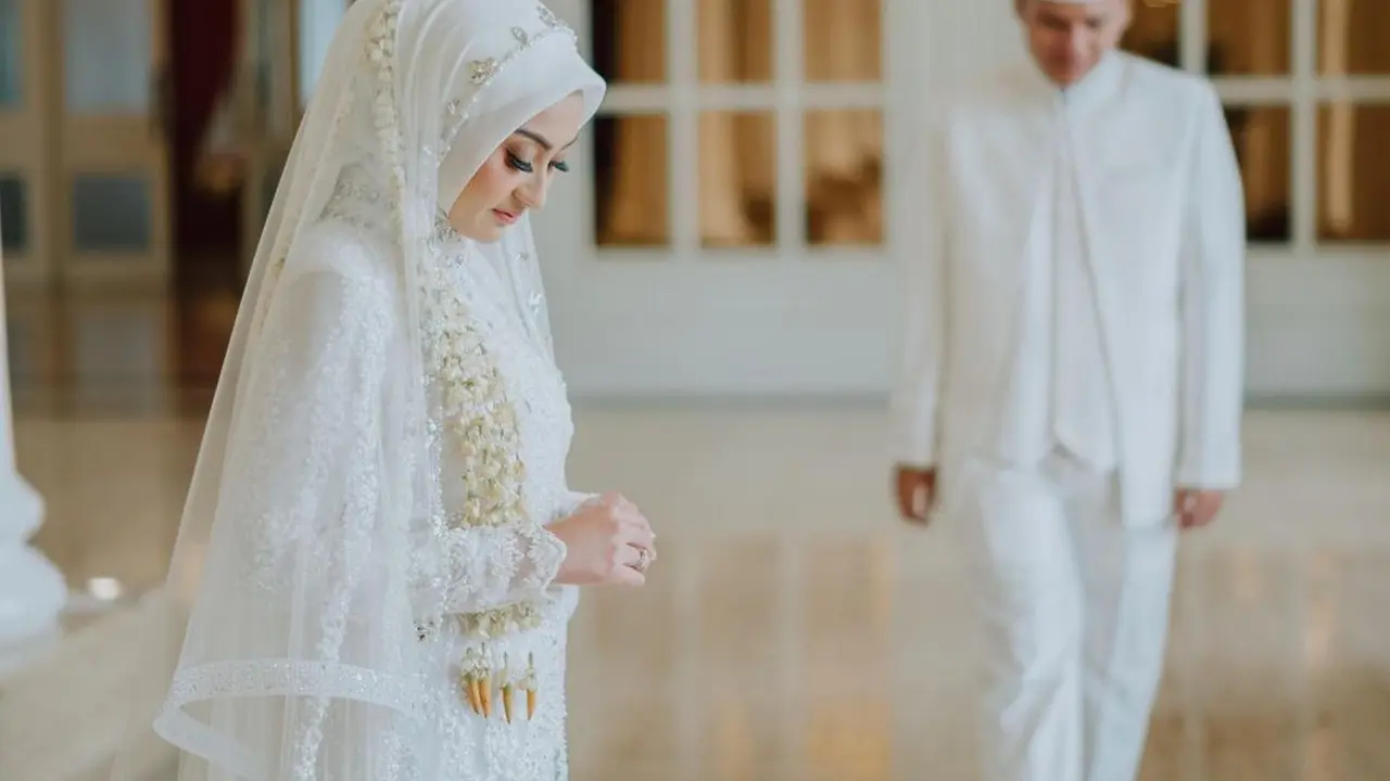 Akad Nikah artis Memes Prameswari - Adya Laksmana Sudrajat (Foto: Instagram memes_prameswari)