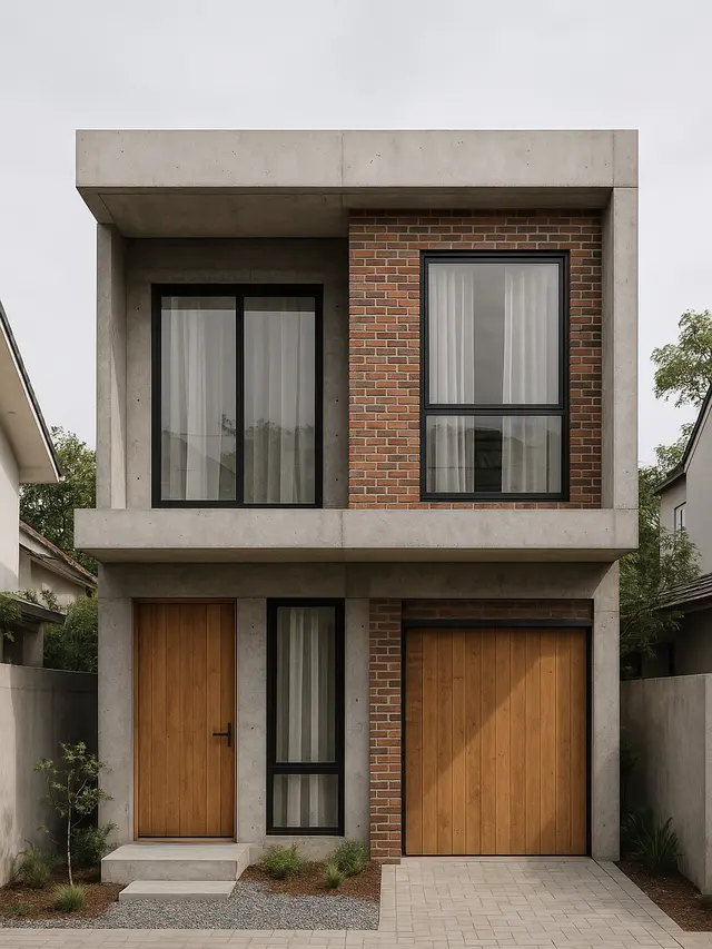 Trend Rumah 7x10 Minimalis 2025 dengan Konsep Japandi dan Skandinavia