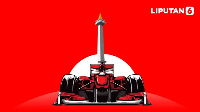 Banner Infografis Sirkuit Formula E Dilarang di Monas. (Liputan6.com/Abdillah)