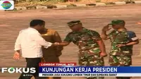 Jokowi kemudian rapat terbatas dengan Muspida dan para menteri untuk mendengar laporan langsung progres rehabilitasi pasca gempa.