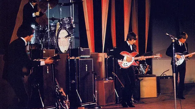 Adegan film The Beatles Eight Days a Week. (Foto: IMDb/ White Horse Pictures)