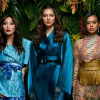 Mikha Tambayong, Ayu Dewi, dan Eva Celia jadi pengisi suara di film "Raya and The Last Dragon. (Foto: Disney Indonesia)
