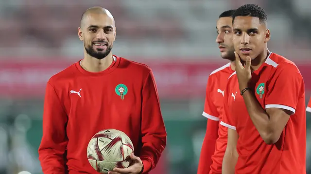 Persiapan Maroko Jelang Hadapi Prancis di Semifinal Piala Dunia 2022