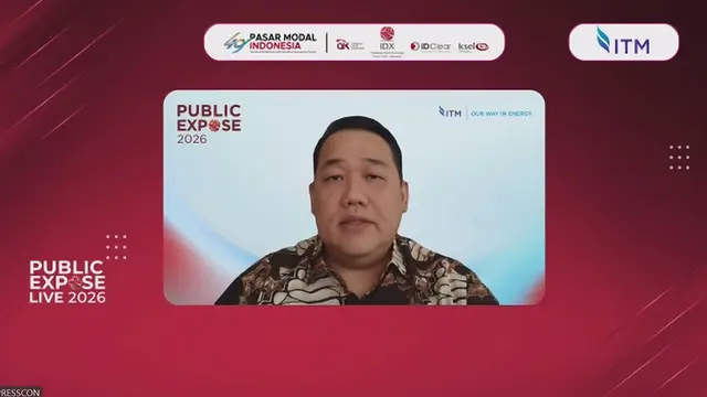 Direktur Indo Tambangraya Megah (ITM) Yulius Kurniawan Gozali