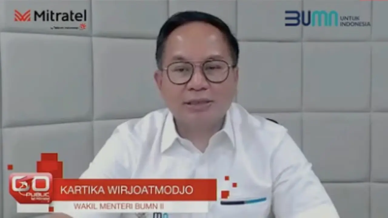 Wakil Menteri BUMN II Kartika Wirjoatmodjo (Dok: tangkapan layar/Pipit R)