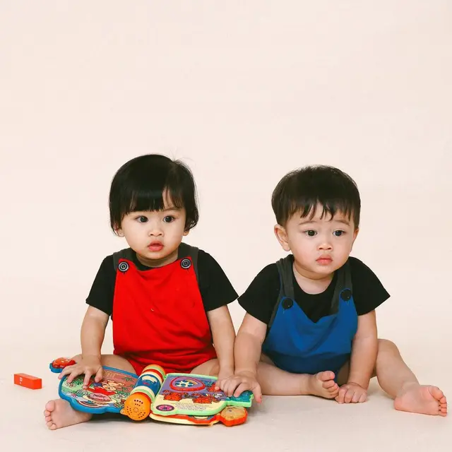 Zayn dan Zunaira anak Syahnaz Sadiqah dan Jeje Govinda