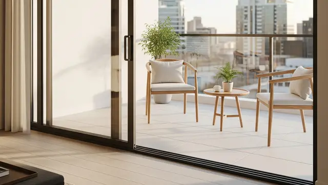 Teras Mini Modern untuk Santai di Hunian Perkotaan (Image by Gemini AI)