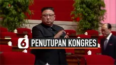 Pemimpin tertinggi Korea Utara, Kim Jong Un menutup kongres Partai Buruh dengan janji meningkatkan penangkal nuklir negaranya dan investasi membangun kemampuan militer terkuat.