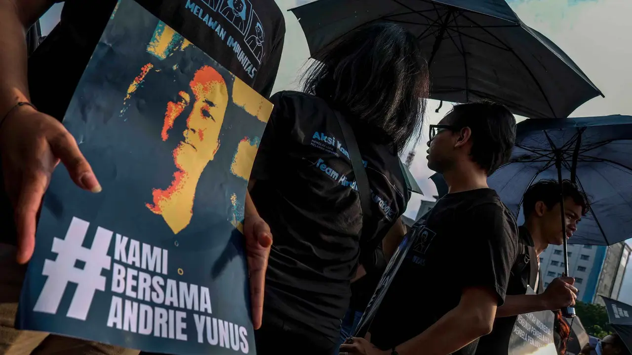 Aksi Kamisan ke-906 Soroti Penuntasan Penyelesaian Kasus Andrie Yunus