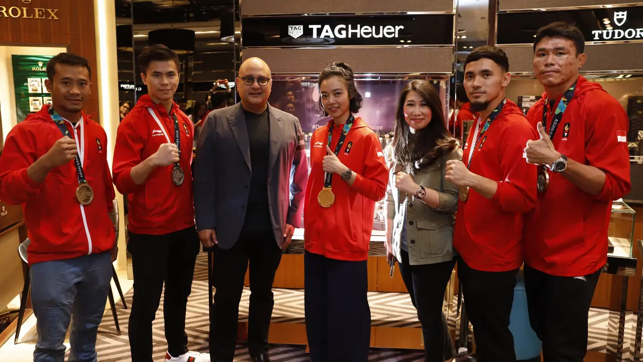Raih Medali Emas, Lindswel Cs Dapat Jam Tangan Mewah