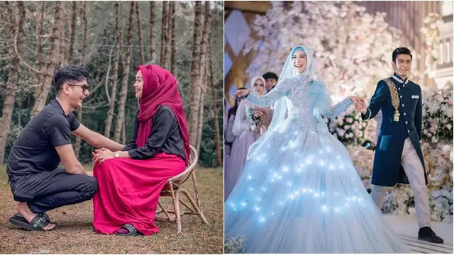 6 Potret Ria Ricis dan Teuku Ryan Sebelum Vs Sesudah Menikah, Kini Tak Ada Jarak